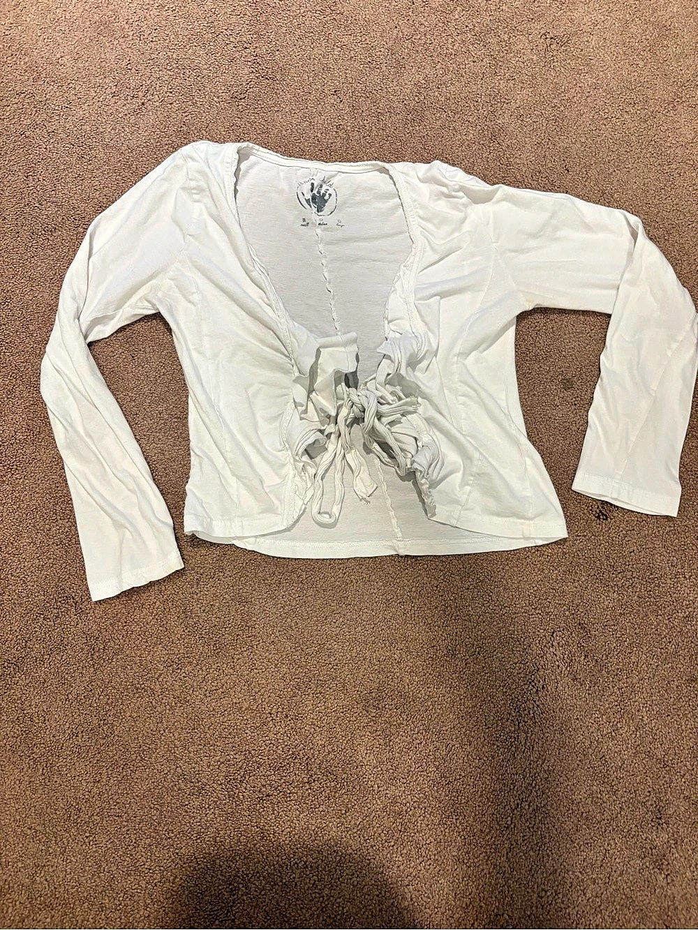 3 for $19 Inner child white cardigan long sleeve size small
